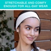 image:imageScunci by Conair Soft Stretchable Headbands accessories for women  mens headband  running headband Assorted Colors  5 Count