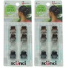 image:imageScunci Noslip Grip Mini Oval Top Jaw Clips 8 Count8 Count Pack of 2