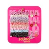 image:imageScunci by Conair 17PC Satin Scrunchie and Charm Set Scrunchies for Women with Removable Charms Mini Hair Scrunchies with Comfortable AllDay Hold Satin Hair Ties No Damage Multicolor
