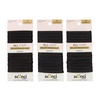 image:imageScunci by Conair 36PC Hosiery Hair Ties Stretch Hair Elastics SoftTouch Hair Ties No Damage Black