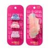 image:imageScunci by Conair Colorful Novelty Claw Clips 4PK Large ColorChanging Hair Clip amp 3 Mini TwoTone Hair Clips Fun Durable Hair Clips for Women For All Hair Types amp Daily Styling Multicolor