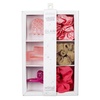 image:imageScunci by Conair Gift Set Gift Box Under 20 Includes 3 Claw Clips and 3 Scrunchies in Pink and Gold ColorsPink Set