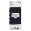 image:imageScunci by Conair No Damage Assorted Sizes Elastics for Women and Men Elastic Hair Ties with No Damage in Black 36 PackBlack Assorted Sizes