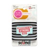 image:imageScunci by Conair NoSlip Grip Super Hold Elastics Hair Ties for Women and Men No Damage in Assorted Colors 14 Pack