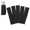 image:imageScunci by Conair Soft Stretchable Headbands accessories for women  mens headband  running headband Black 5 Count