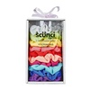 image:imageScunci by Conair Teen Girl Holiday Gift Set Christmas Stocking Stuffer Gift Box Under 20 Includes 10 Scrunchies in Icy Blue ShadesBright Rainbow