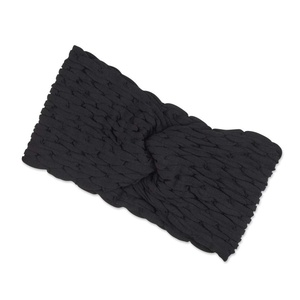 image:imageScnci by Conair ExtraWide Twist Headwrap Made in Italy in Black 1 CountBlack