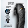 image:imageConairMAN Number Cut CordCordless Mens Hair Clippers and Trimmers Set Includes Barber Comb and Scissors Cleaning Brush Oil Blade Guard and Deluxe Storage Case AtHome Clipper Kit Rechargeable