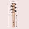 image:imageInfinitiPro by Conair Hairbrush Porcupine Spiral Round Brush for BlowDrying and Styling Designed for Optimal Airflow Performa Series in Toasted Almond Pack of 1